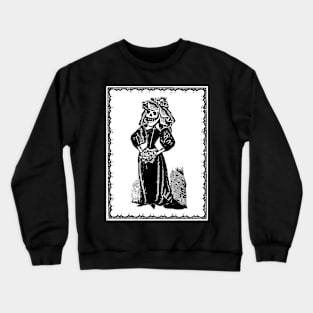 Skeleton Bride (White) Crewneck Sweatshirt